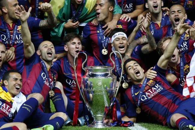 Đội tuyển Barca đã nhiều lần vô địch cup C1