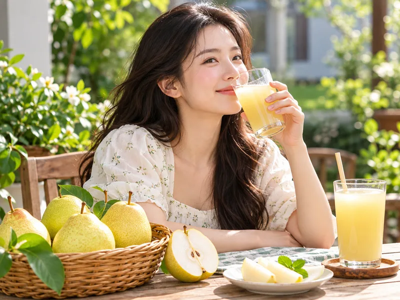 Nước ép lê thường ít chất xơ hơn lê nguyên quả