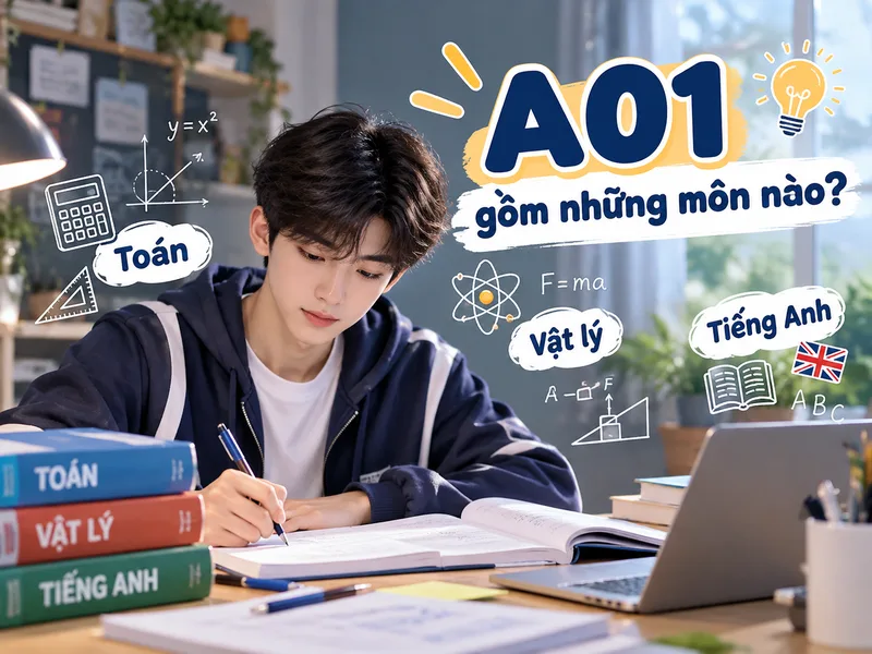 Lập kế hoạch ôn Toán, Vật lý và Tiếng Anh cho khối A01