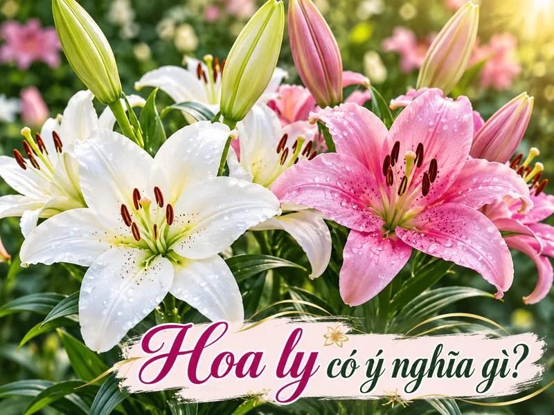Hoa ly có ý nghĩa gì? Biểu tượng của vẻ đẹp cao quý và thanh khiết
